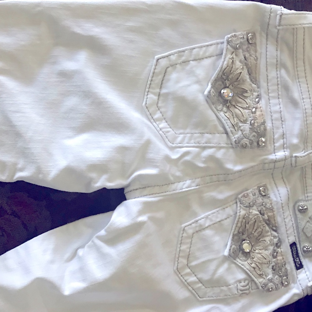 Miss Me Boyfriend cropped jean size 25
